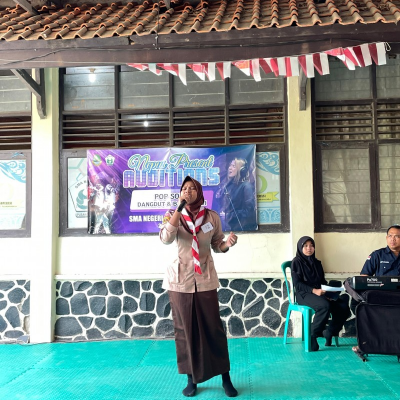 Goyang Semangat di Audisi Dangdut SMAN 1 Pusanagara!